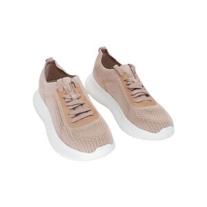 Journee Womens Brena Casual Lace Up Sneakers Pink Size 6.5